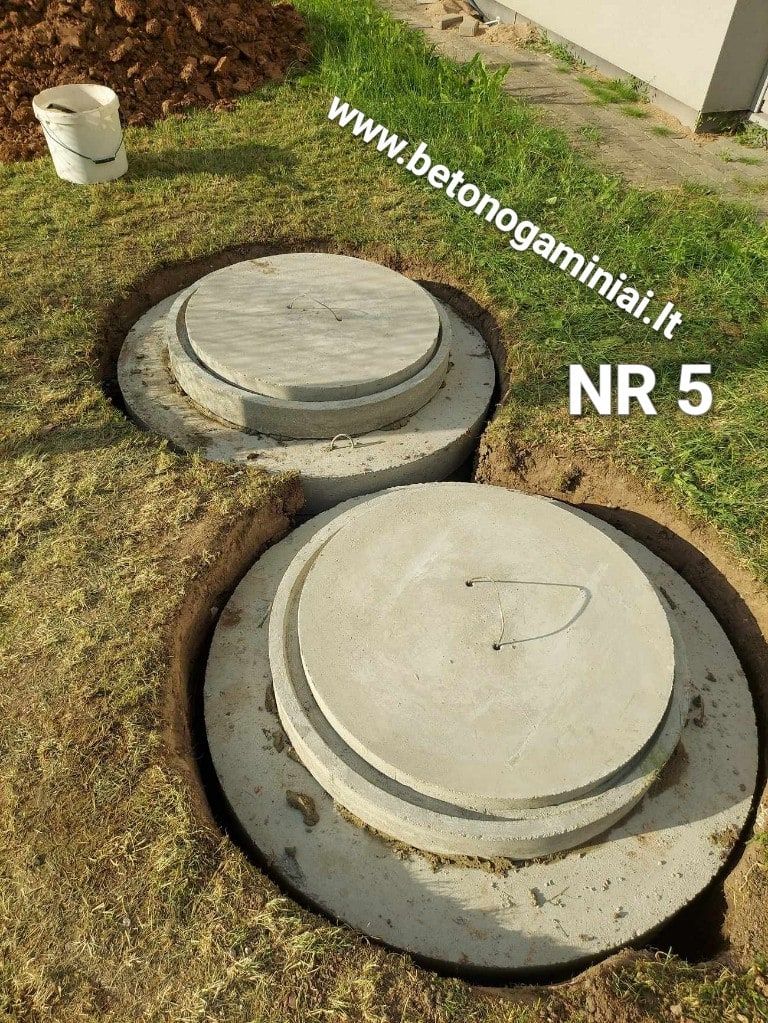 Įrengtas šulinys su dangčiu, Nr. 5